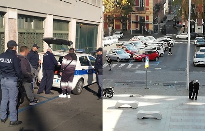 Catania, blitz contro i posteggiatori abusivi alle spalle di via Etnea