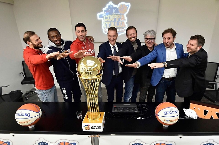 Basket A2: presentata a Roma, la Coppa Italia 2020