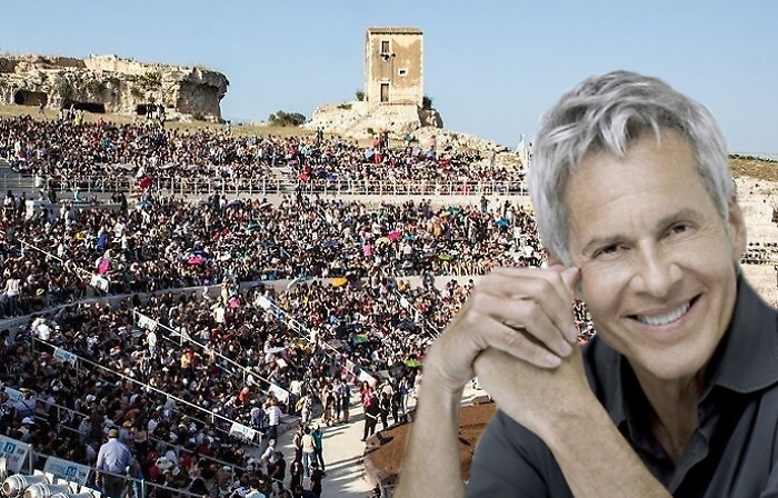 Claudio Baglioni annuncia altre tappe: canterà anche al Teatro Greco di Siracusa
