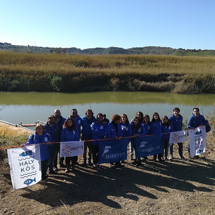 Marevivo, sistema blocca plastica alla foce del fiume Platani