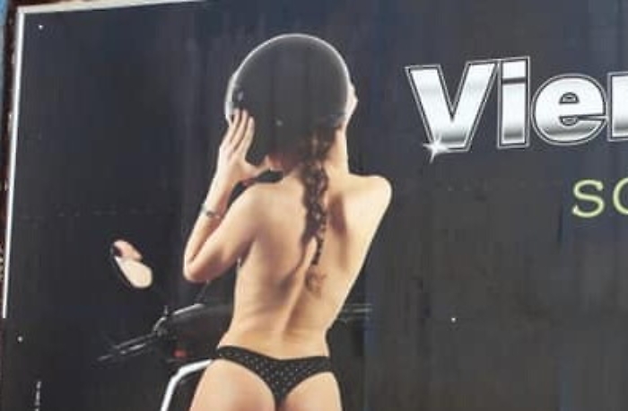 Ragusa, cartellone sessista e di cattivo gusto: sindaco diffida agenzia pubblicitaria