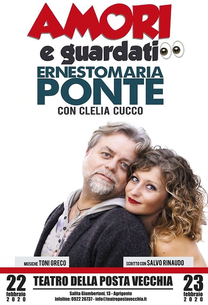 "Amori e guardati" al Teatro della Posta Vecchia