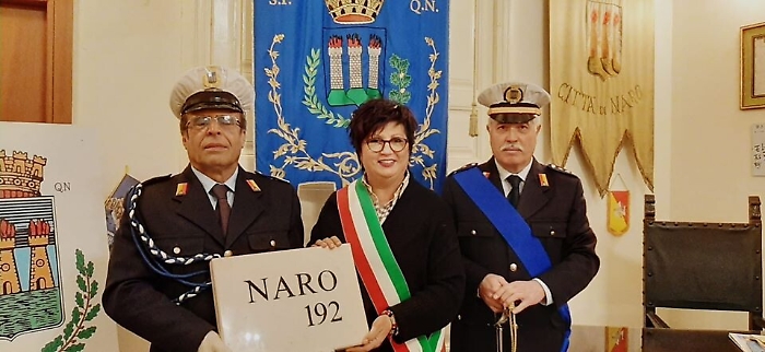 Naro, inviata pietra di riuso al comune di Biella