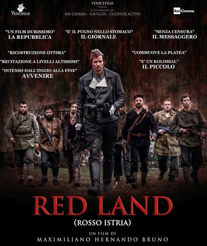 Iil film "Red Land - Rosso Istria" per celebrare in Sicilia la Giornata del Ricordo