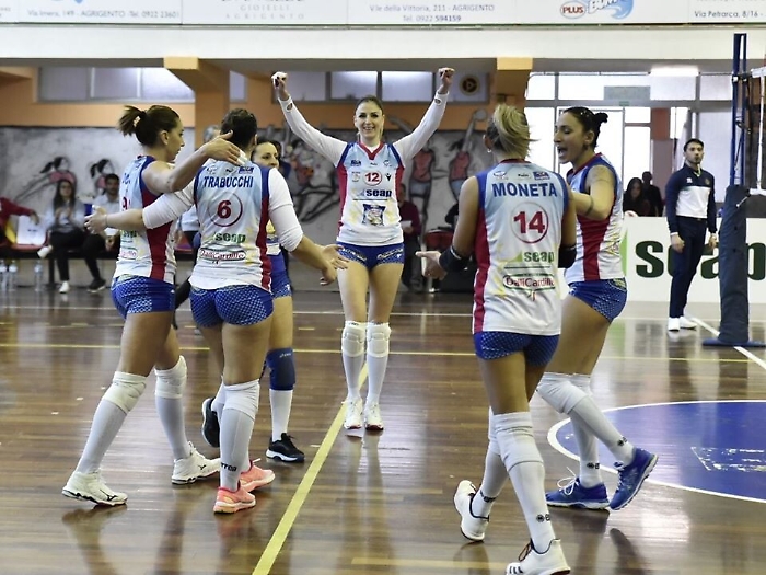 Volley B1 donne: facile successo per la Seap Dallì Cardillo Aragona