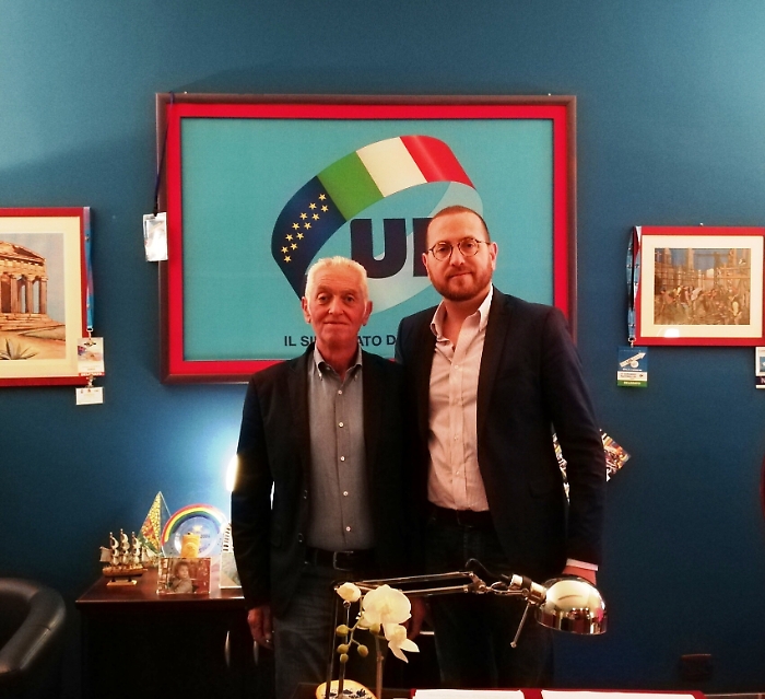La Uil agrigentina dà il benvenuto al nuovo direttore dell'Inps Segreto