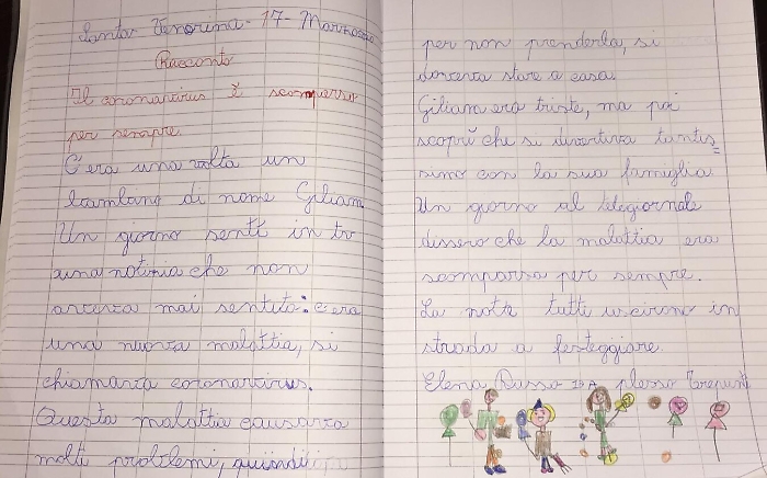 Giarre (CT): le parole di speranza dei bambini