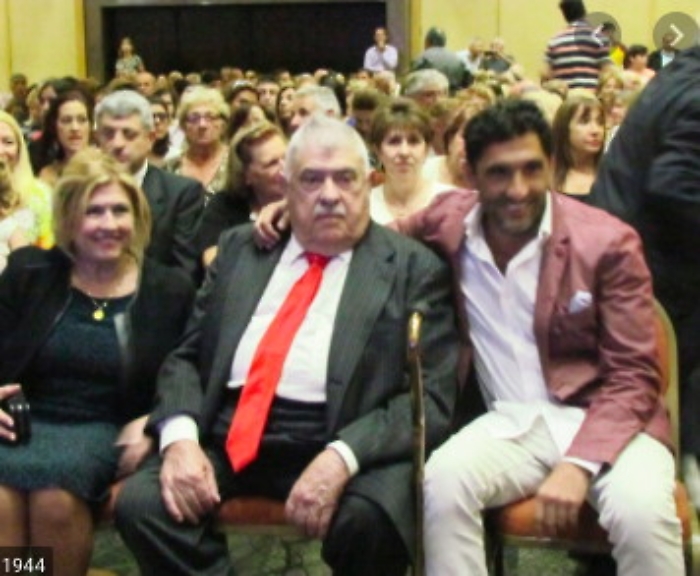 Gioacchino Pennisi con il figlio Roberto