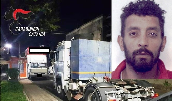 Catania, rubava acqua pubblica con rimorchio e cisterna: arrestato