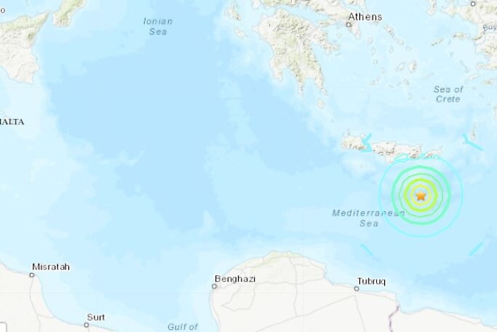 Forte terremoto a Creta, diramato un allarme tsunami