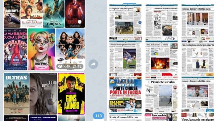 Chiuse 28 &ldquo;edicole pirata&rdquo; che diffondevano i quotidiani digitali via Telegram