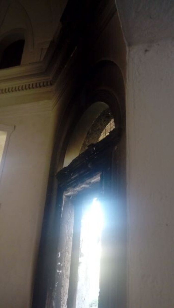 Parco minerario Floristella, a fuoco i pannelli della mostra permanente sulle zolfare