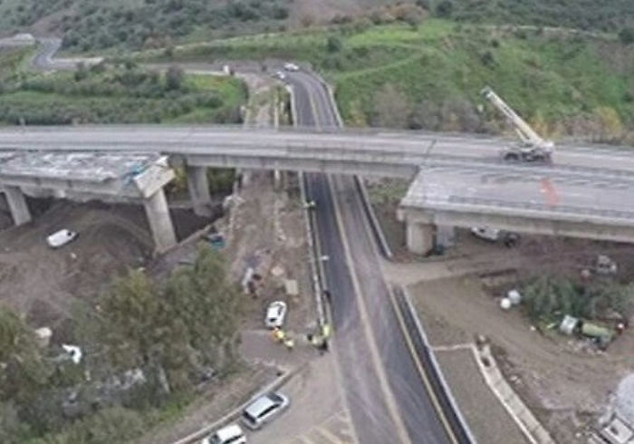 Viadotto Imera, fino alla fine di luglio aperta una sola corsia per consentire il varo dell'impalcato