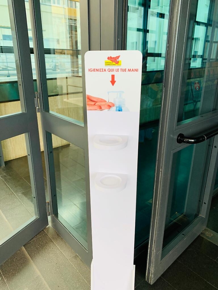 Catania: gel igienizzante esaurito nelle strutture sanitarie