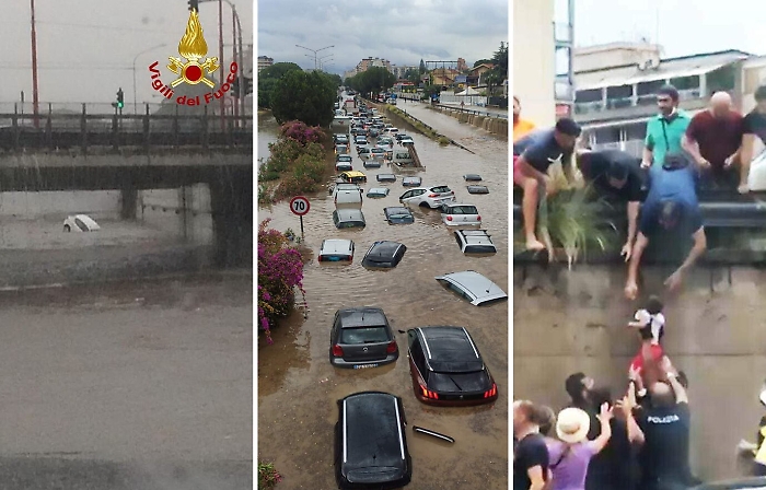 Morte e devastazione a Palermo per due ore di pioggia: dolore e polemiche