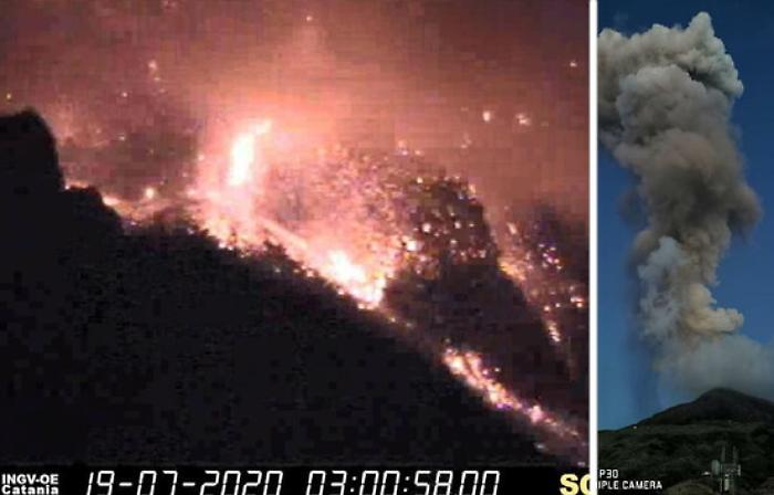 Stromboli: dopo l'alba di paura sull'isola rientra l'allarme