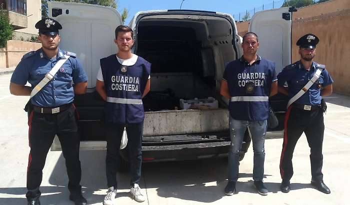 Palermo, in vendita 160 chili di pesce non idoneo al consumo