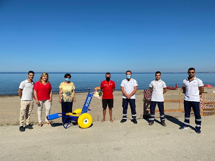 Mare fruibile da tutti nel litorale di Sciacca