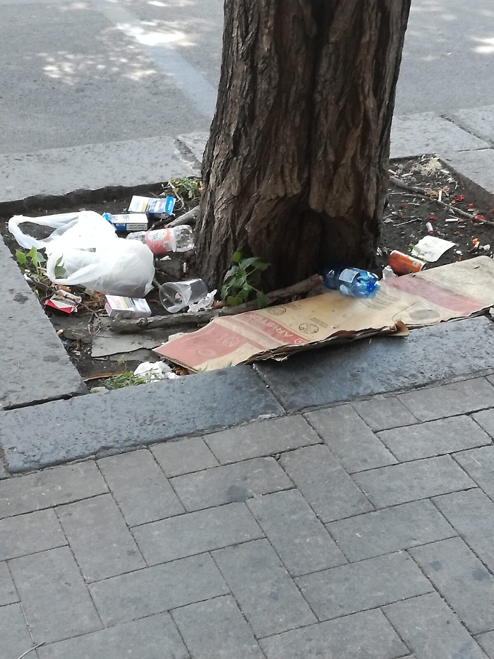 Catania:  via del centro abbandonata dall'amministrazione