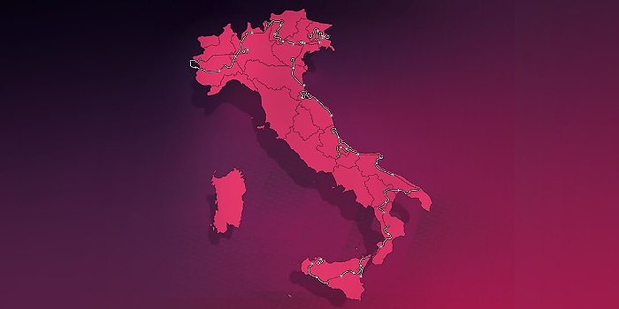 Ciclismo, 20 tappe per il Giro d'Italia: il via dalla Sicilia