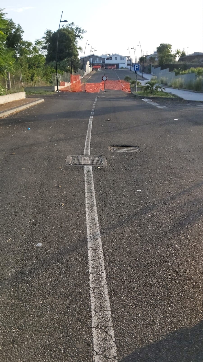 San G. La Punta: chiusa importante via di collegamento con San Gregorio