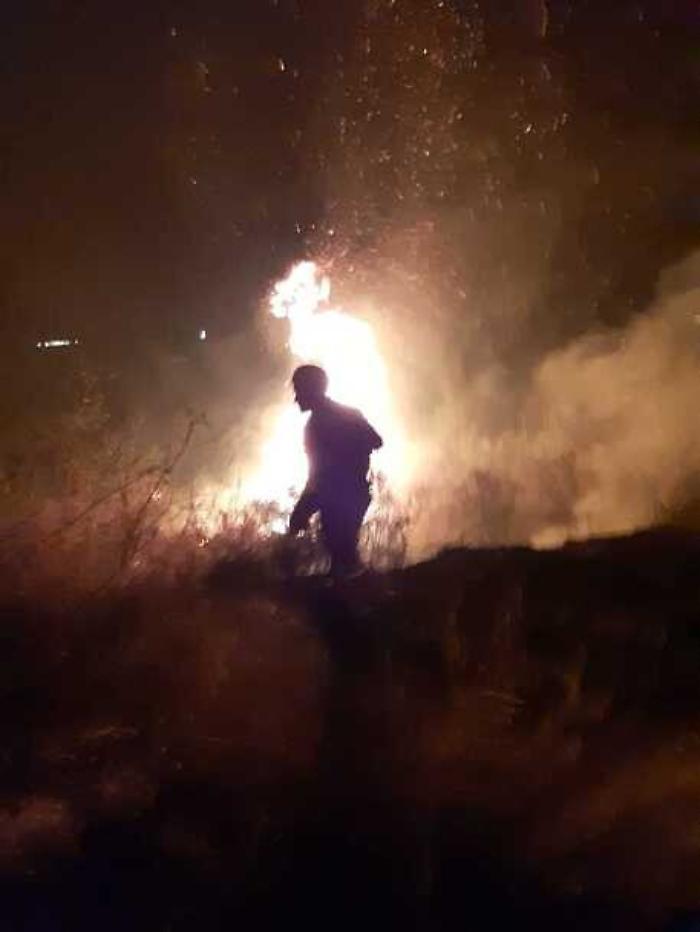 Incendi sui monti di Monreale: roghi non ancora spenti