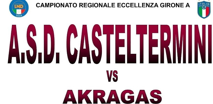 Calcio Eccellenza, nel recupero, l'Akragas espugna Casteltermini