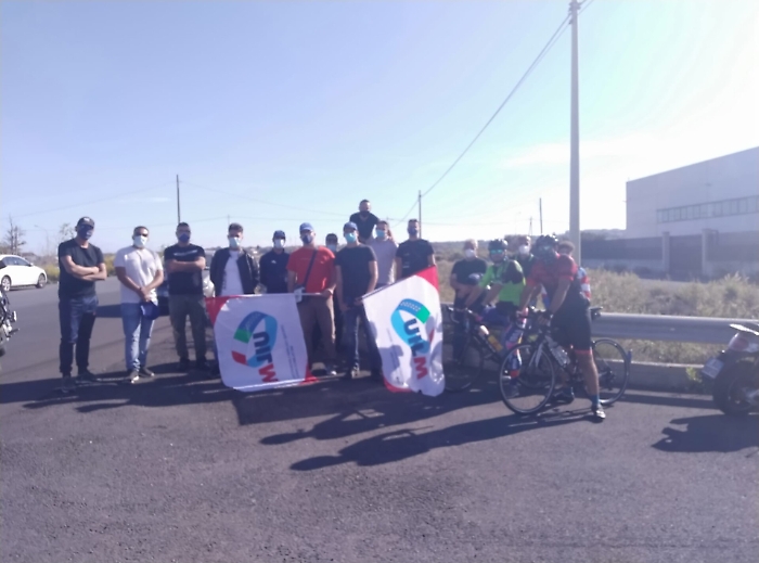 Belpasso (CT): crisi Sirti , lavoratori in sciopero