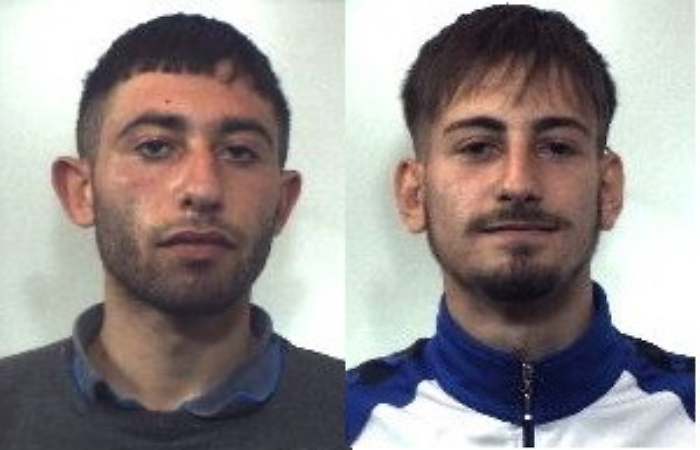 da sinistra Emanuele Santonocito, Vito Longhitano