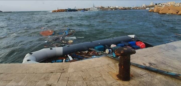 Lampedusa, porto devastato a causa di una mareggiata