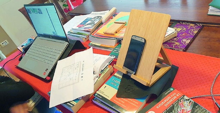 Coronavirus, la didattica a distanza e le "lezioni, chi c'è c'è intorno"