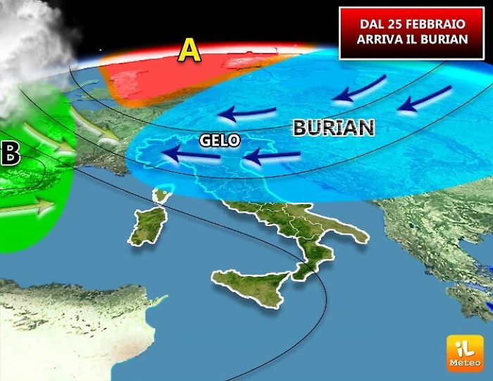 Meteo, dalla Siberia arriva "Burian": Sicilia risparmiata da grande freddo