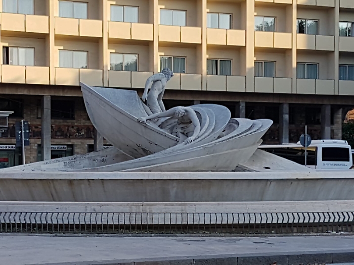 Catania, piazza Verga: c'era una volta la fontana dei Malavoglia