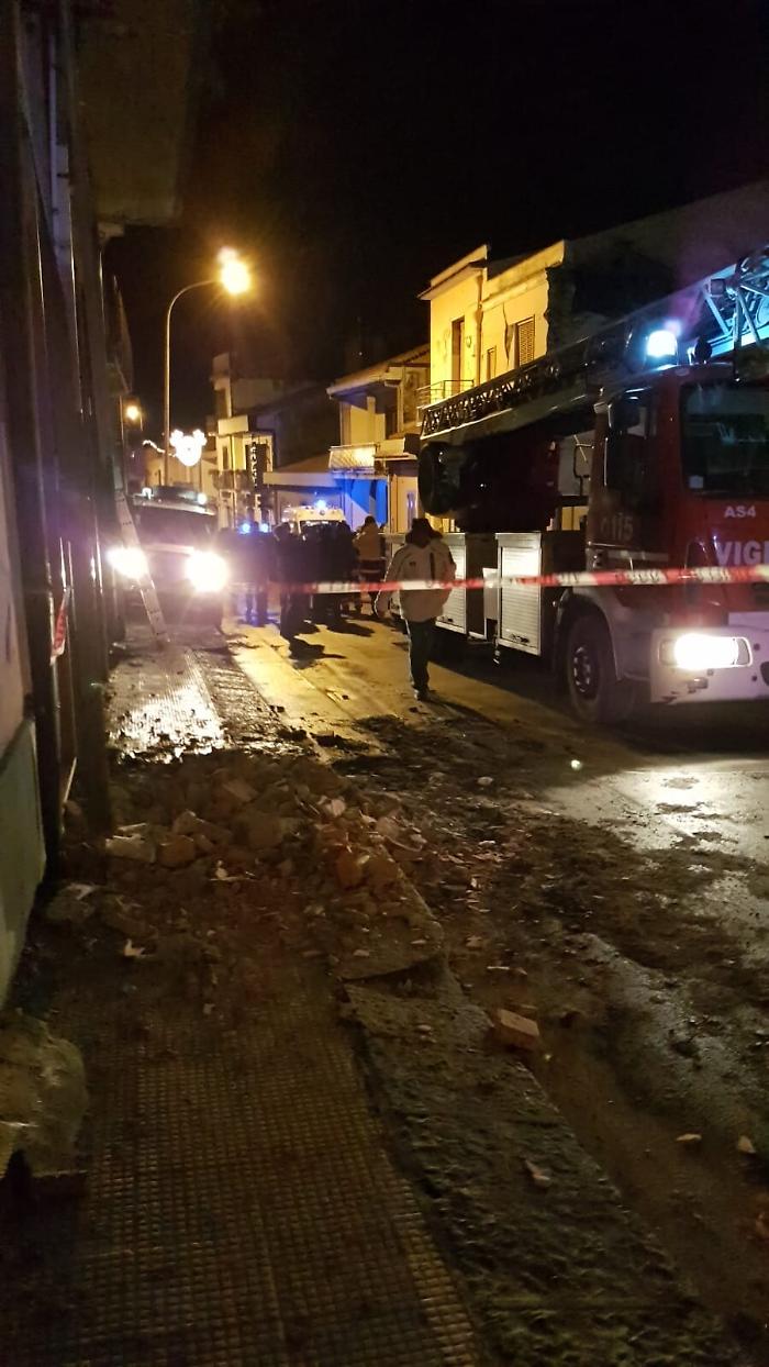 Crollo a Fleri, "Siamo vivi per miracolo"