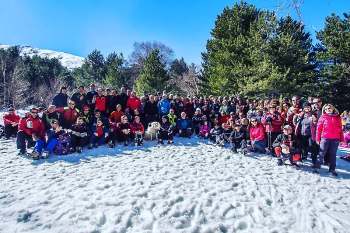 Linguaglossa: 24&deg; raduno sciescursionistico e ciaspolata "Vineve 2019"