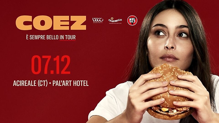 Coez racconta il suo tour (che far&agrave; tappa ad Acireale): scaletta e canzoni
