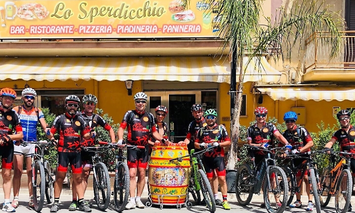 Aragona, in aumento i pellegrini in bicicletta