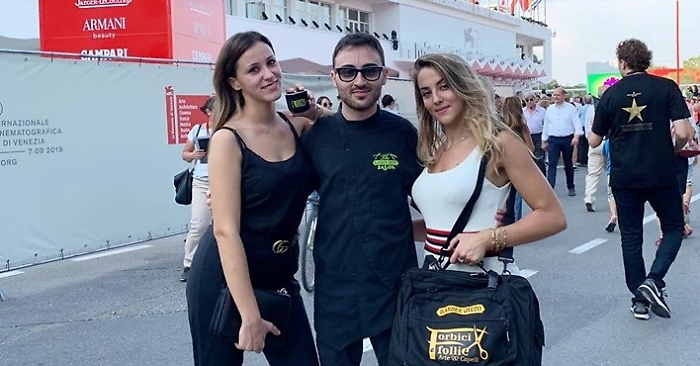 Parrucchiere ravanusano protagonista alla Mostra del cinema di Venezia