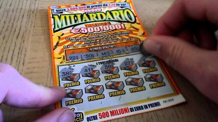 "Gratta e Vinci",  a Milazzo vincita di 500mila euro con "Il Miliardario"