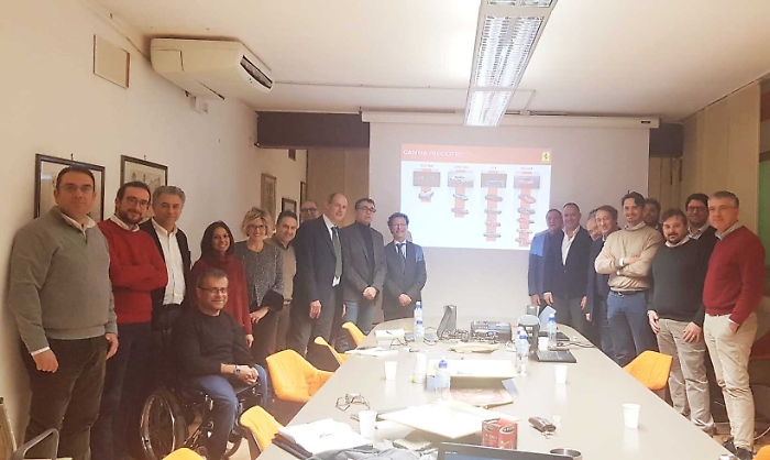 I supertecnici della Ferrari all'Universit&agrave; di Catania: allo studio l'ibrida del Cavallino Rampante