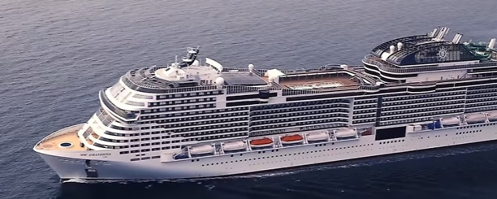 Covid, positivo sbarca da Msc Grandiosa: ricoverato a Palermo