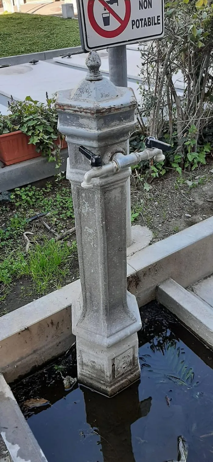 Catania: fontanelle a secco al Cimitero