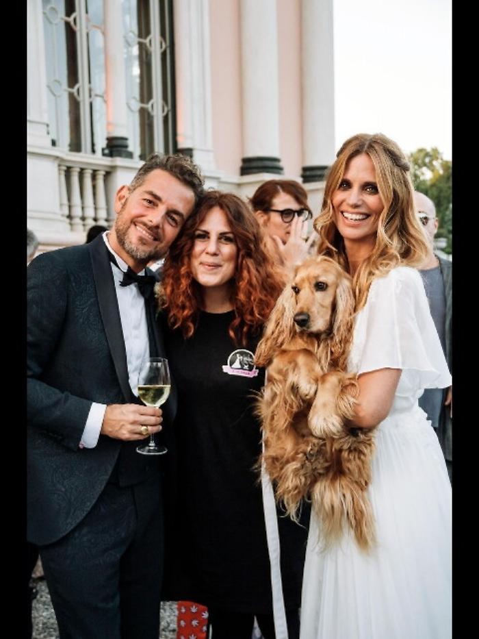 Sposi Filippa Lagerback-Daniele Bossari