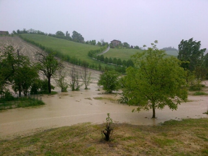 Estesa allerta rossa pianura emiliana