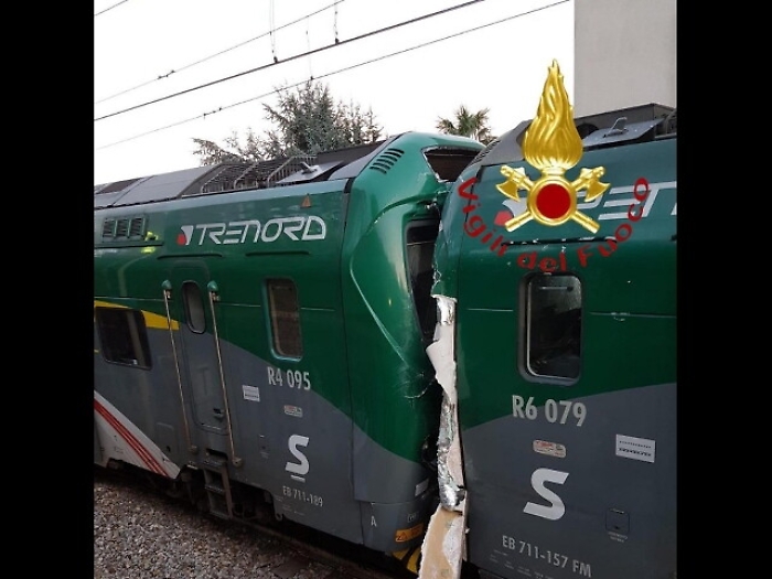 Scontro fra treni: due indagati a Como
