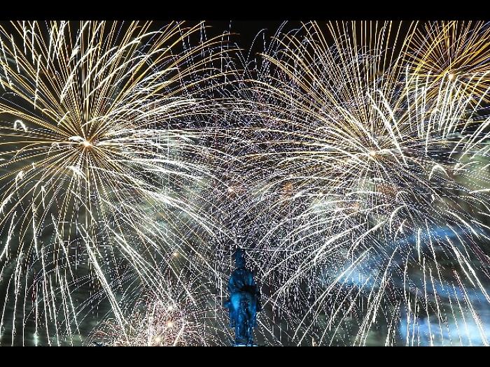 Capodanno: in 45mila a Atomium Bruxelles