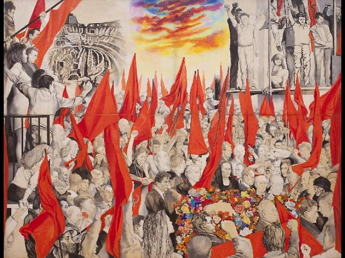 Guttuso a Torino per i 50 anni del '68