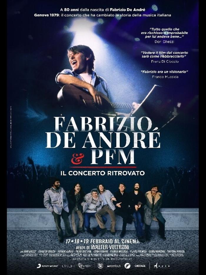 De Andr&egrave;-Pfm, si far&agrave; un film da storico concerto ritrovato