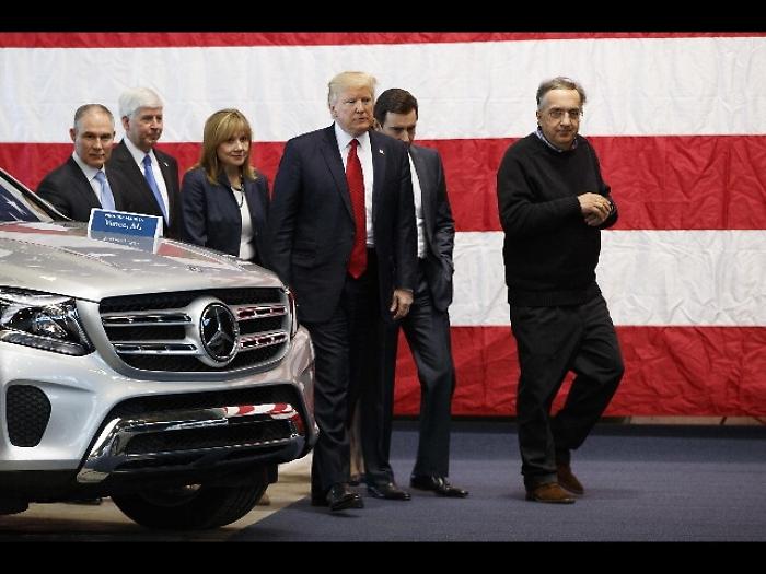 Trump: Marchionne brillante come Ford