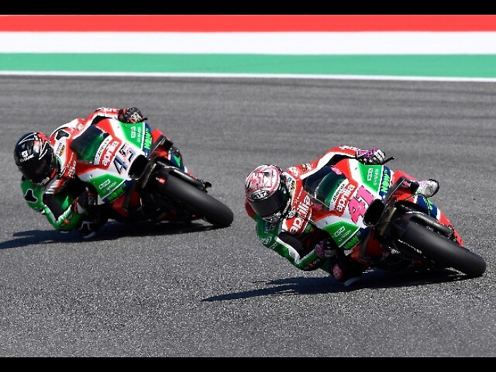 Gp Italia: Aprilia weekend sfortunato